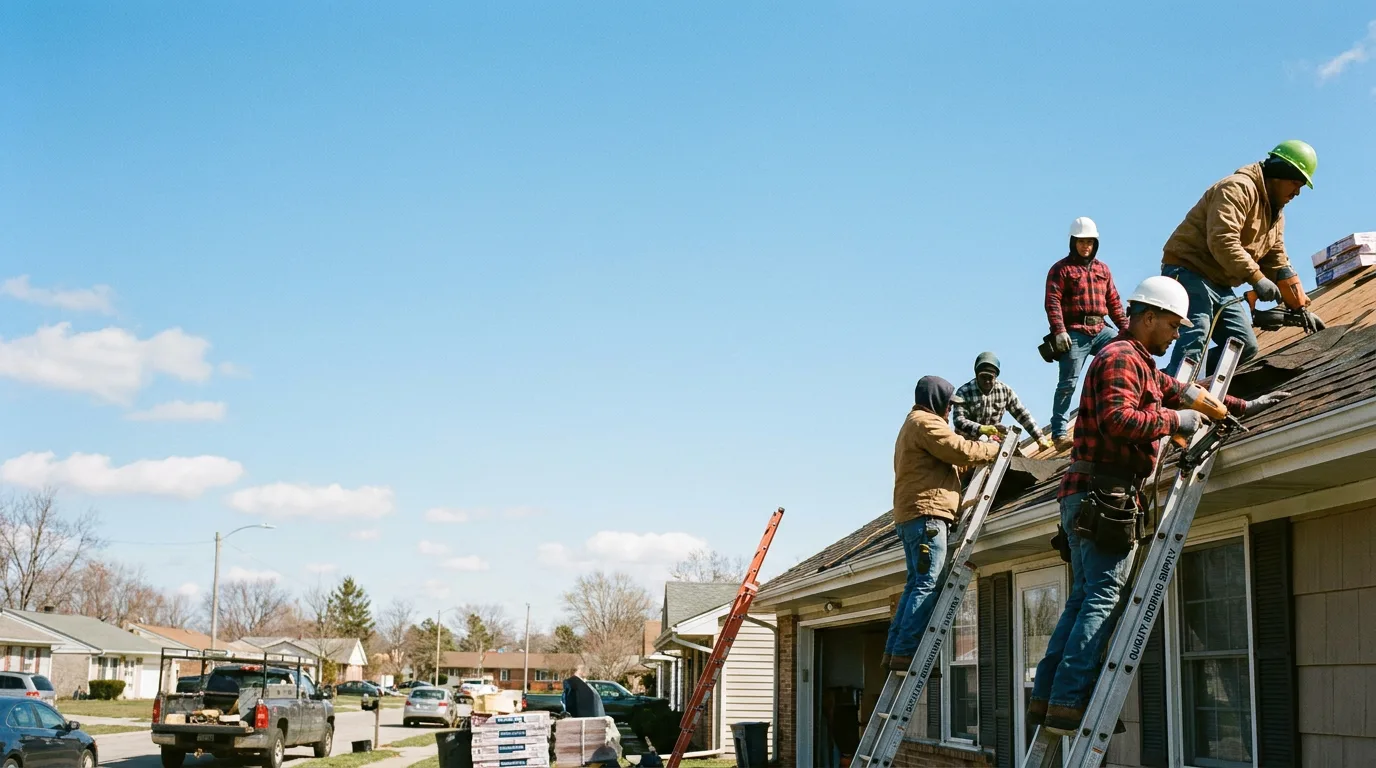 Roofing in Tiskilwa, IL near me